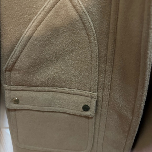 J Crew Womens Vail Faux Fur Trim Hooded Parka Coat Wool Blend J6178 Size 4 Petit - Picture 6 of 16